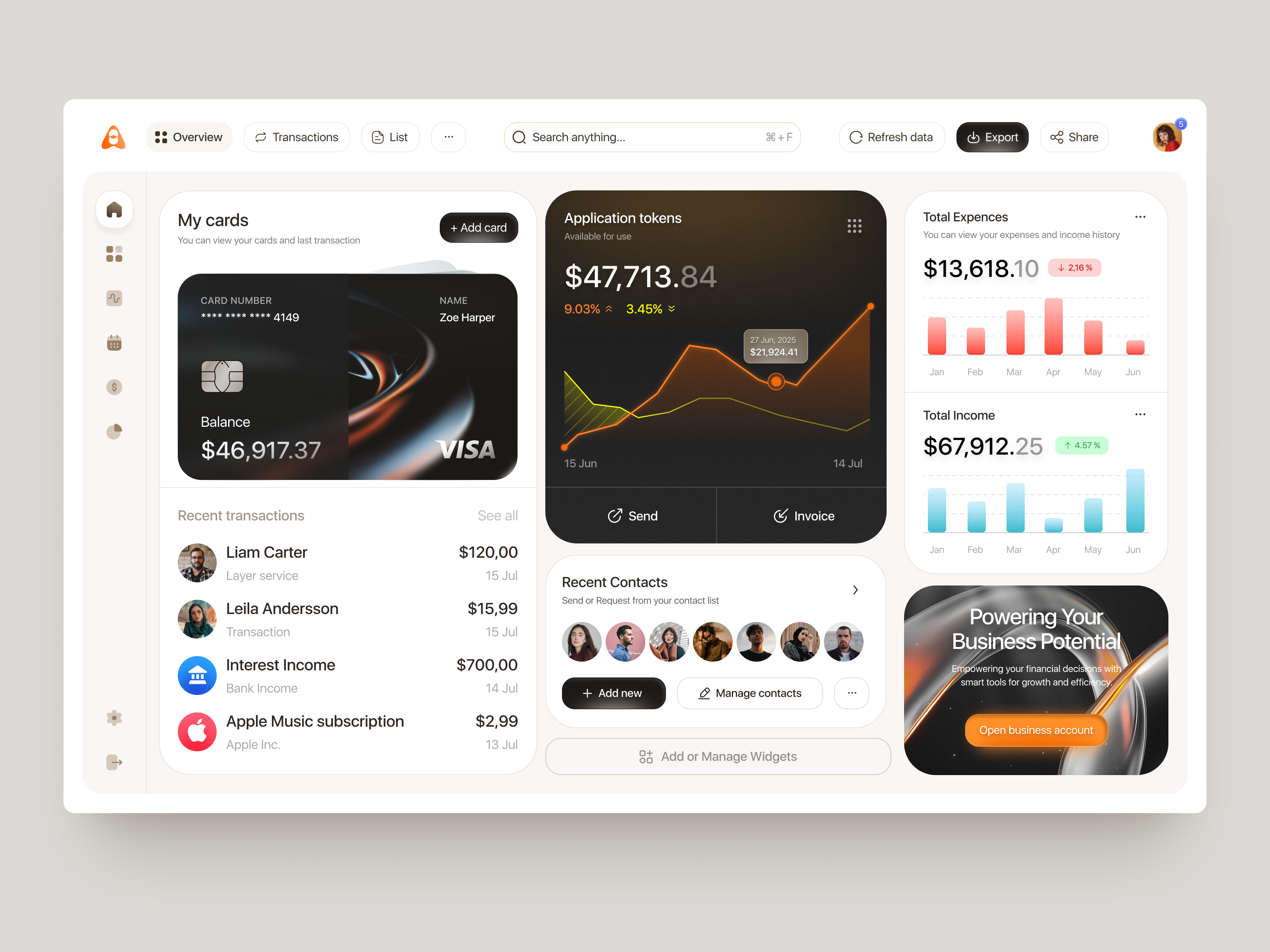 UI-UX for Digital Banking design interface product service startup ui ux web website