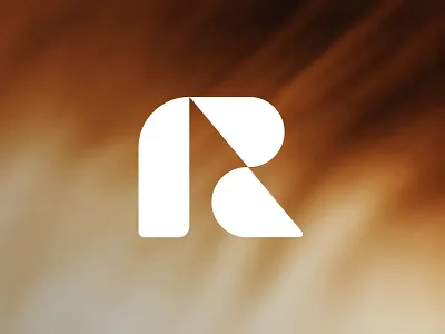 R logotype design concept 3d animation branding graphic design logo motion graphics ui