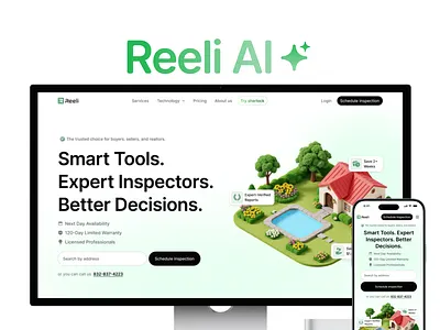 Reeli AI Website Redesign – UX/UI, Product Design dailyuichallenge design figma ui uiux ux