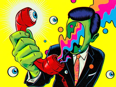 Average is a choice. Excellence is a habit advertising color colorful design eyes illustration positive thinking psychedelic retro surrealism typography vector vintage weird wisdom