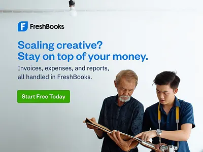 FreshBooks makes the business side feel easier.