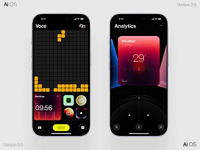 Tetris AI ai analytics dashboard data design homepage illustration interface ios iphone mobile os