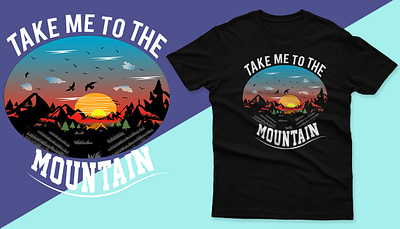 Mountain t shirt design adventure graphic design mountain t shirt design t shirt t shirt design