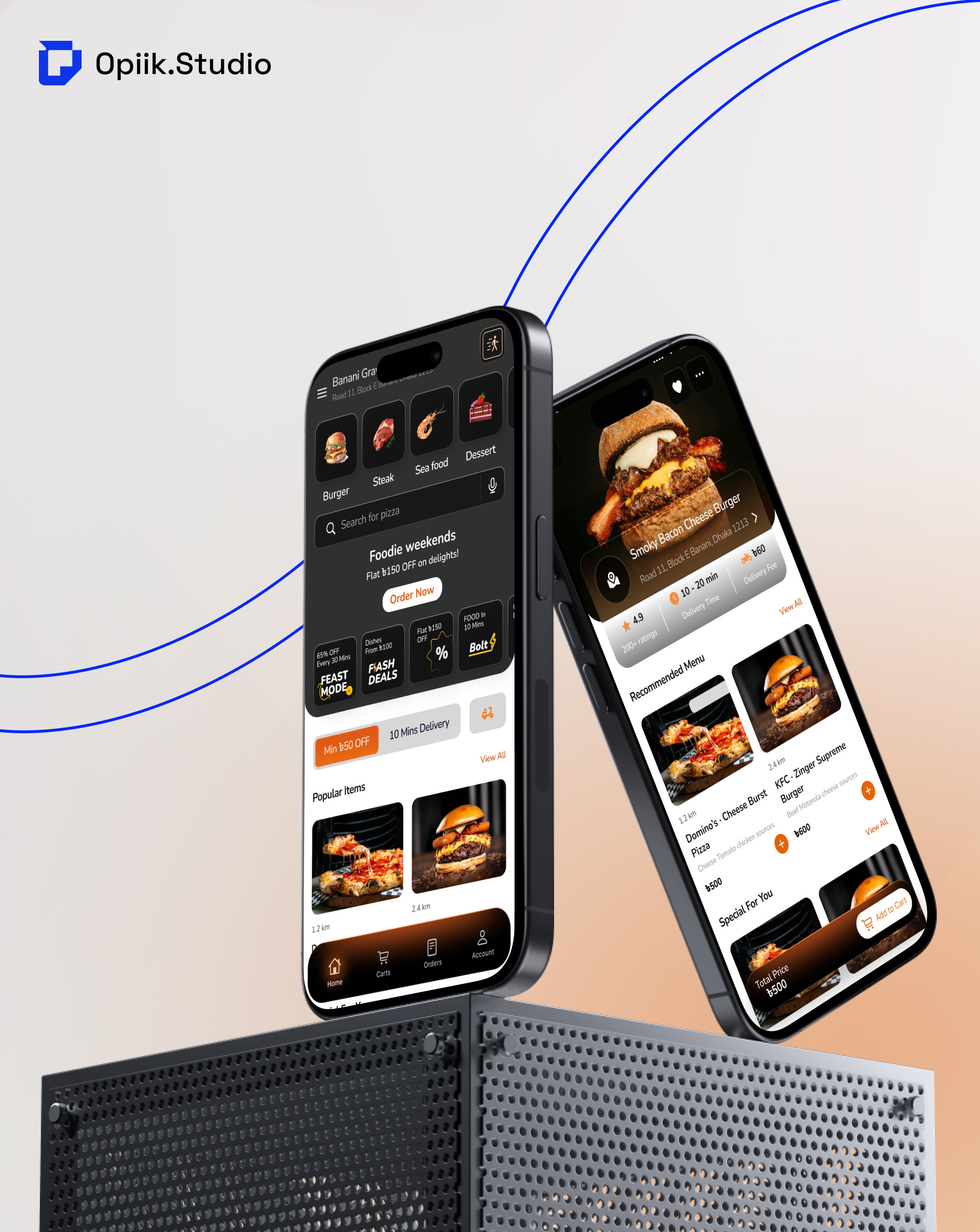 Food Delivery App UI UX Design - QuickBite app design app design app screen ecommerce ecommerce app food app design food delivery app graphic design mobile app ui ui design ui ux design ux