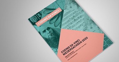 Project Report for 'Coding Da Vinci' branding brochure coding da vinci editorial event event design flyer graphic design project report