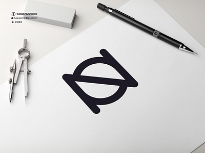 NO Monogram Logo Design design letter lettering logo logos monogram monogram no no no logo