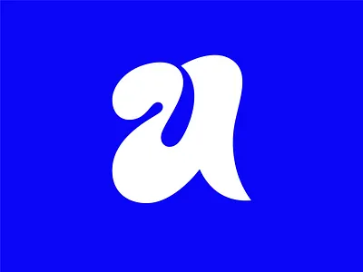 Organic Fluidity: Letter A Concept - Logo Design, Monogram abstract logo branding fluid logo icon illustration letter a letter a logo lettering logo logo design logotype minimalist logo modern logo monogram organic logo simple logo typography ui