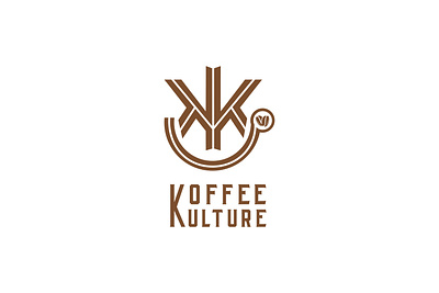 Koffee Kulture branding cafe cafe logo coffee coffee beans coffee culture coffee design coffee logo coffee shop coffee shop logo design graphic design letter lettering logo monogram typography