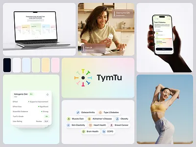 TymTu Branding - Actionable Genetic Health Platform branding clean data genetic health healthcare minimal platform ui ux web design