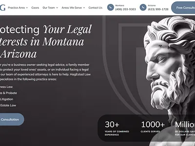 HagEstad Law Group Website Design web design