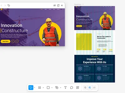 Philox Wordpress Theme Construction Website On Figma app design app ui design branding design figma figma app design figma ui ux graphic design illustration ui