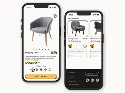 Daily UI - 012 | E-commerce Item branding design logo ui ux