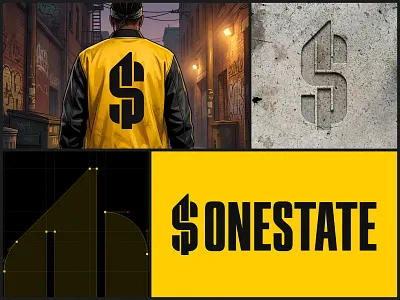 OneState | Logo Design branding branding and identity custom logo custom wordmark design game logo identity identity branding illustration logo design logo design branding logotype wordmark