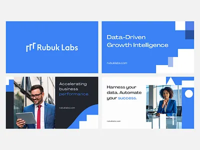 Rubuk Labs Visual Identity System abstract brand design brand identity brand identity design branding data design graphic design labs logo logo design logo designer minimal project management ui