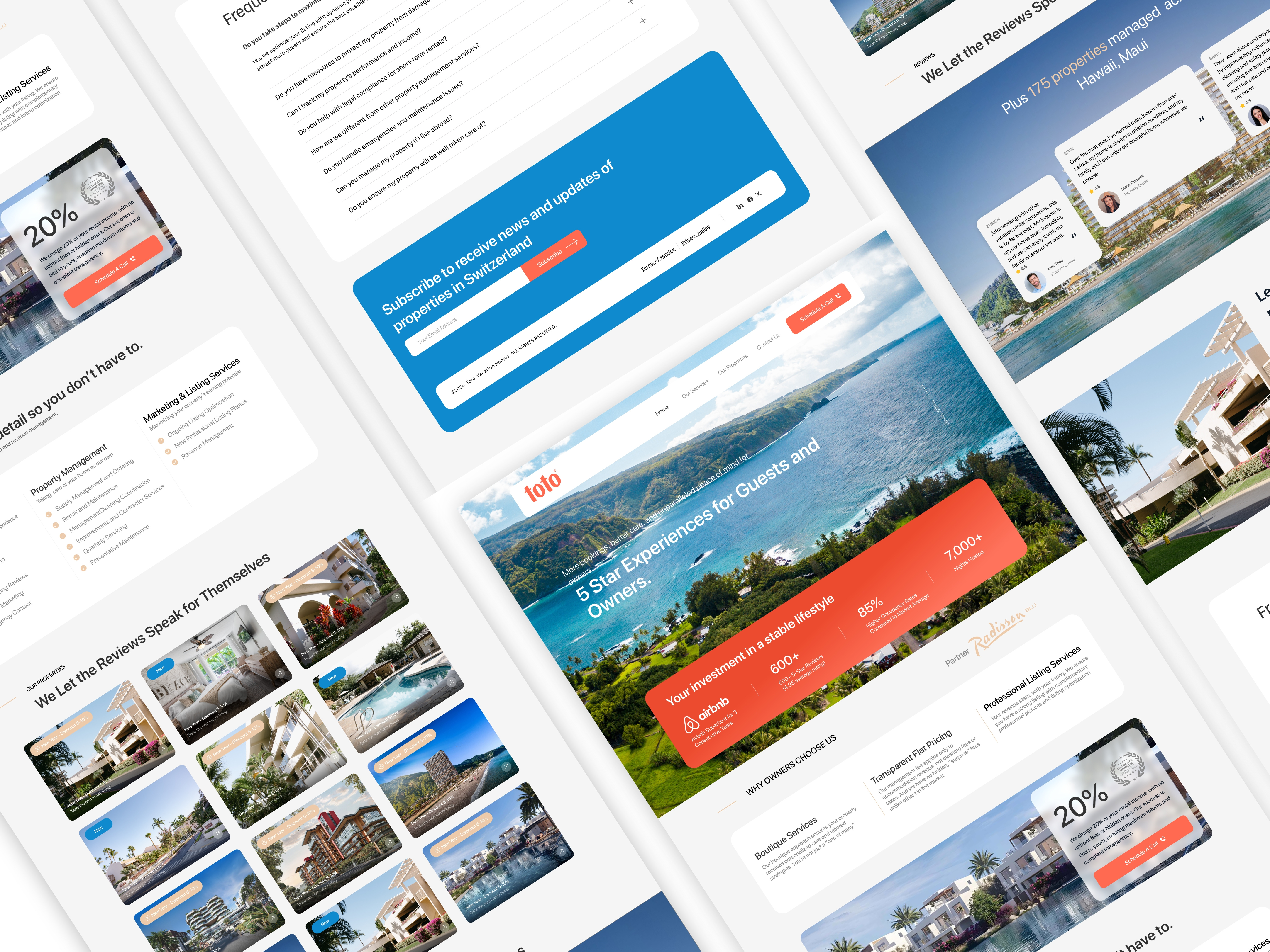 Example of Website And Landing Page UX/UI Design