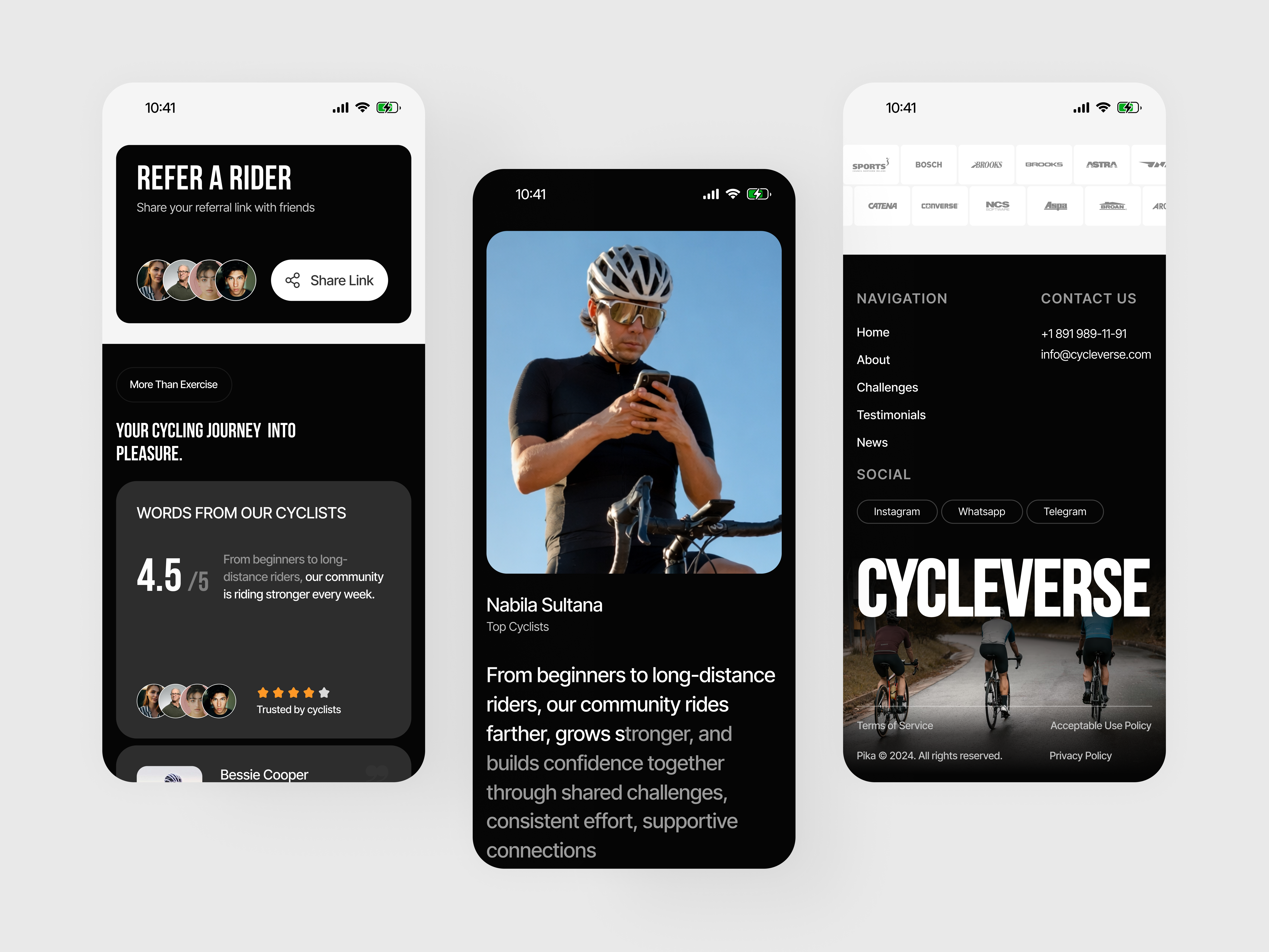 Cyclevers - Smart bike tracking companion app by Orbix Studio – Mobile ...