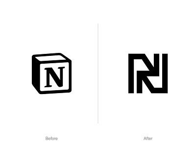 Notion App Logo Design Concept brand brand identity branding design identity illustration logo logo design logo designer logo mark logodesign logos logotype mark minimalist logo modern logo symbol typography vector visual identity