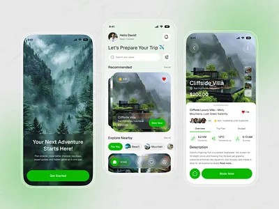 Travel App Design adventure app design bookingapp clean design dashboard design design veli minimaldesign mobile app mobile booking mobileappdesign productdesign realestateapp tour app tourism app travel travel app travel mobile app trip planner ui design uiux