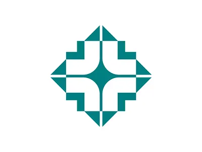 Abstract cross logo abstract app branding care clinic core cross cure design icon logo logo design medical plus software star support symbol tech technology