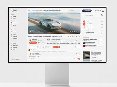 Online Education Web Platform Design web web design