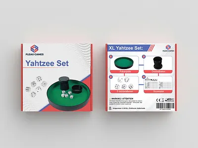 Yahtzee Set Packaging Design | Packaging Box Design box design box packaging branding label design packaging packaging box packaging design packaging mockup pouch design yahtzee