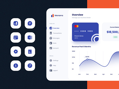 Free Dashboard Icon Figma Template bussines dashboard finance icon set ui design website design