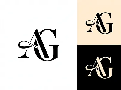 Monogram Logo 3d animation branding graphic design logo motion graphics