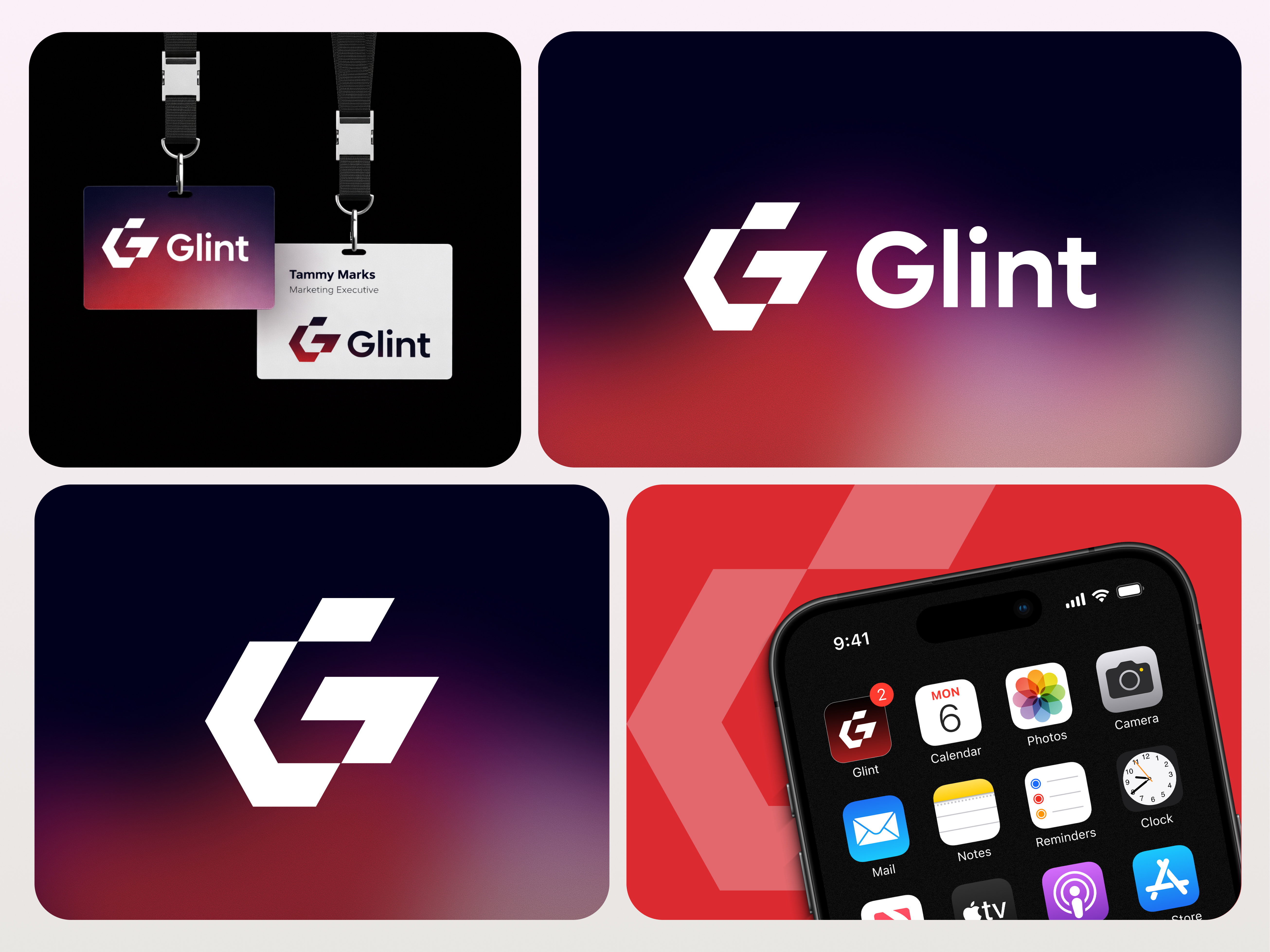 Example of Glint - SaaS Brand Identity Design