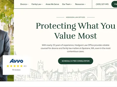 Hodgson Law Office Web Design web design