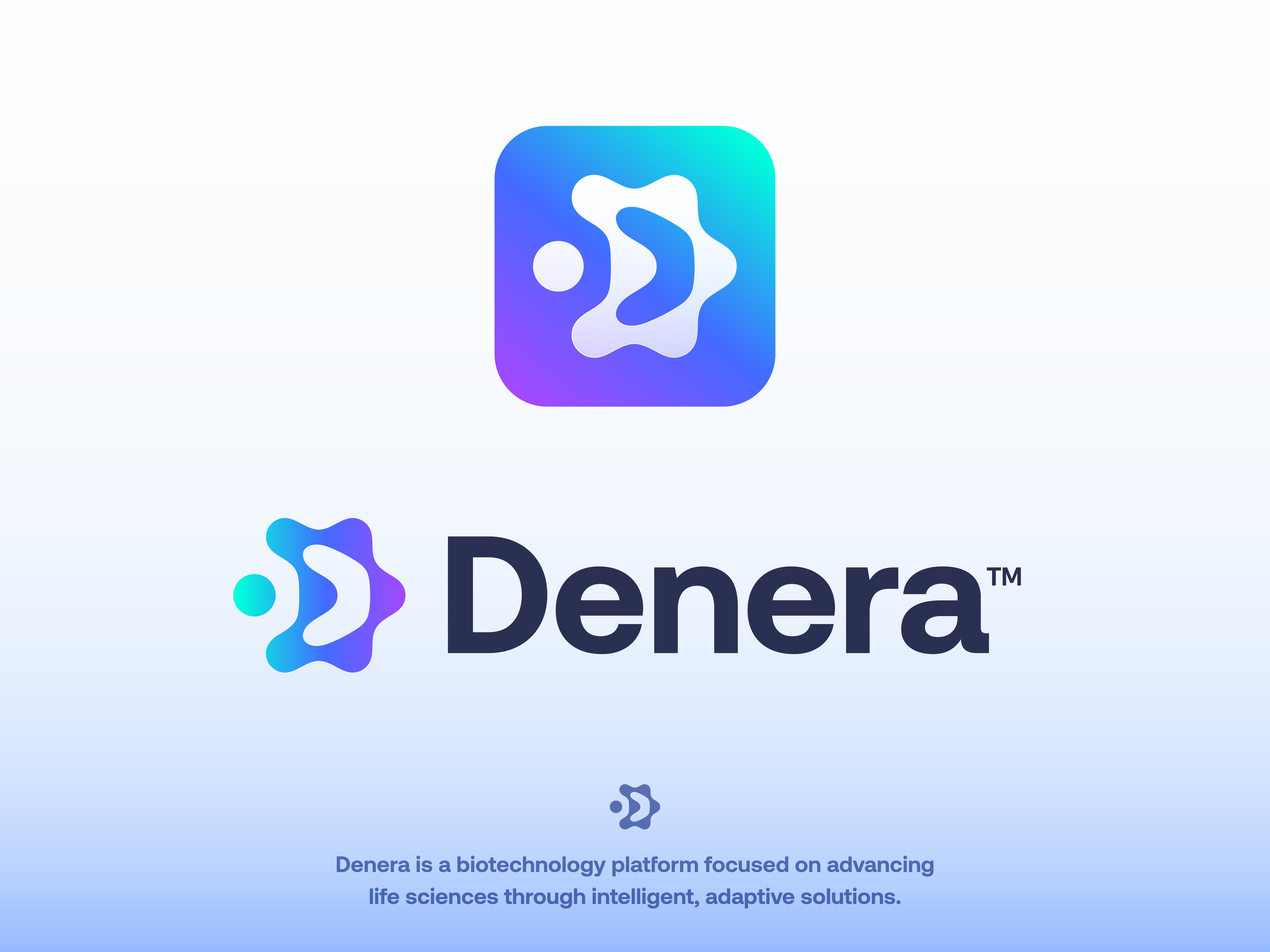 Example of Denera Biotech - Logo Design
