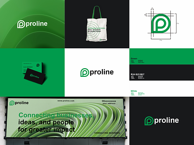 Proline logo branding design graphic design illustration illustrator lettering logo monogram ui vector
