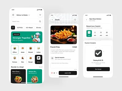 Ride Food Delivery Mobile App app design app ui cooking delivery delivery app e commerce food and drink food app food delivery food delivery app food delivery mobile app design food delivery ui food drink ios design onboarding screen online order app ride app ride sharing app taxi booking