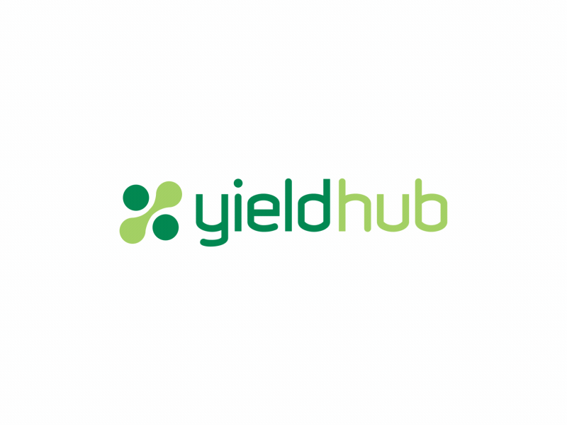 Logo Animation for Yeildhub adobe after effects after effects intro animation logo animation motion design youtube intro