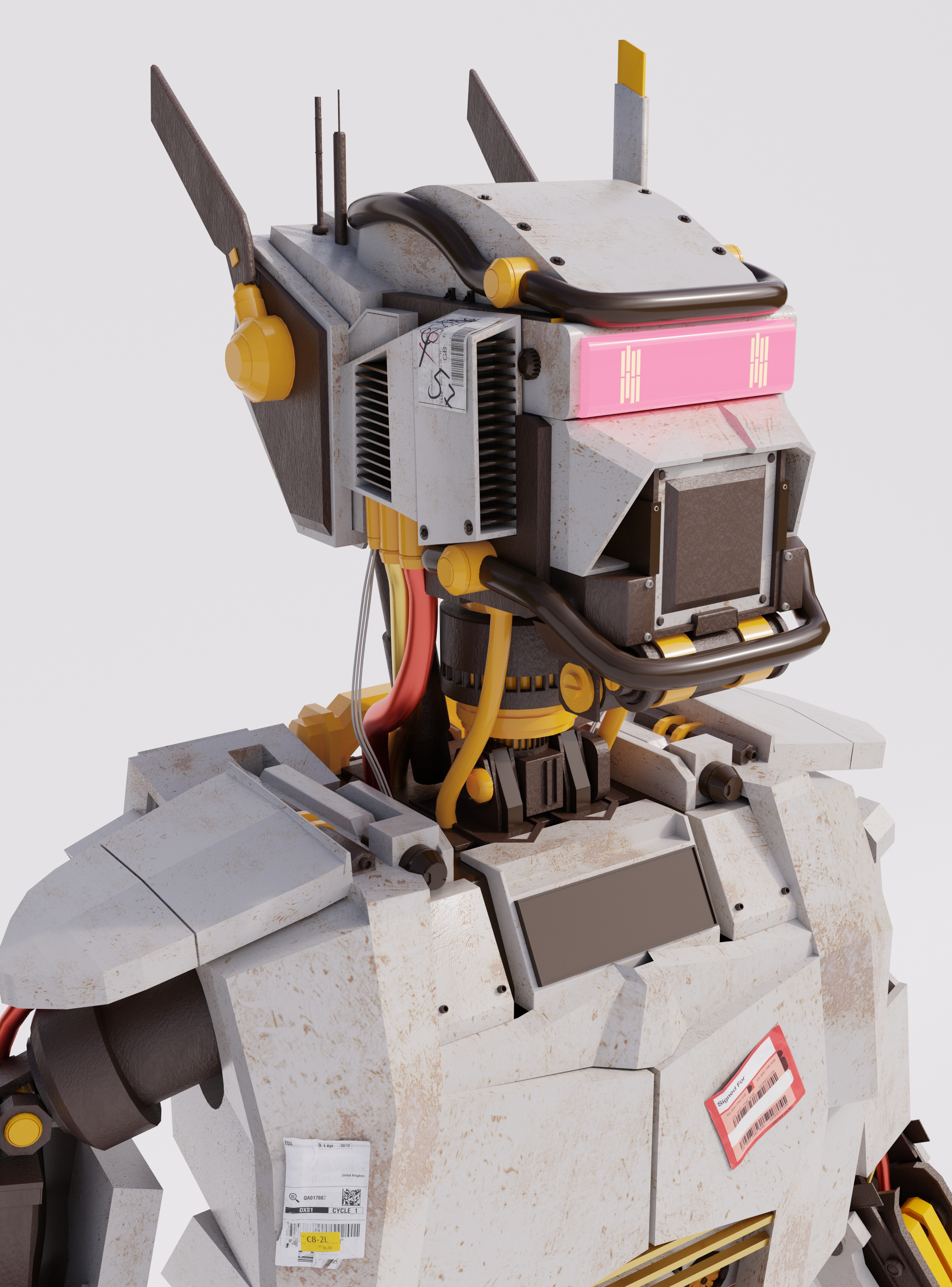 Example of 3D Character & 3D Visual Systems Design
