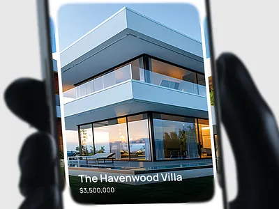 Luxury Real Estate App UI — Modern Property Listing Mobile App app design ios luxury luxury real estate mobile product property app property listing property marketplace real estate real estate app real estate ui ui