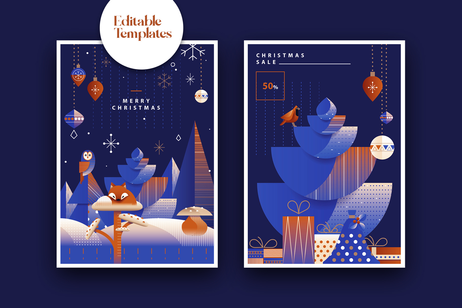 Christmas art deco poster illustration abstract art deco branding christmas christmas tree colorful colors design geometric graphic design illustration ornate poster illustration vector winter holidays winter landscape