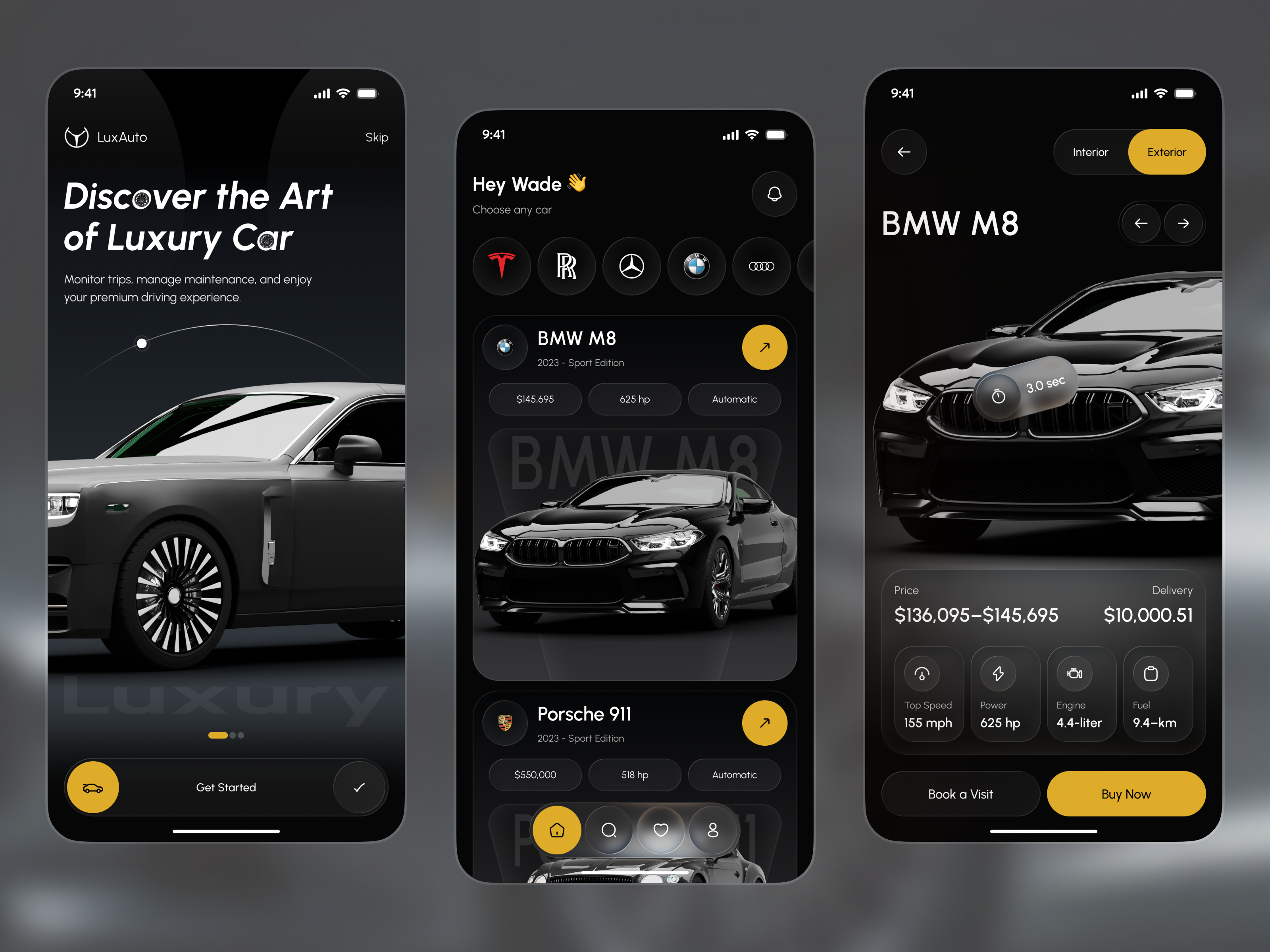 Example of Mobile App One Screen Trial