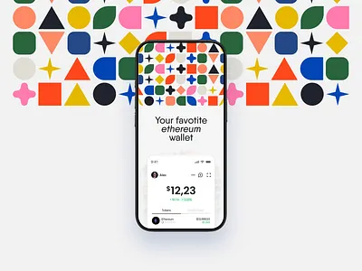 Ethereum Wallet / Mobile App UI Concept | Bocharov app design branding crypto ethereum fintech mobile app mobile ui product design ui ui design ux wallet app