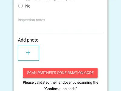Handover Inventory android branding figma inventory logistics mobile quality inspection ui ux
