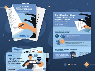 Illustrated Legal White Paper & Marketing Campaign b2b business campaign collateral content custom illustration design editorial design enterprise illustrated infographic information law leadership legal marketing pdf visual storytelling visualizing white paper