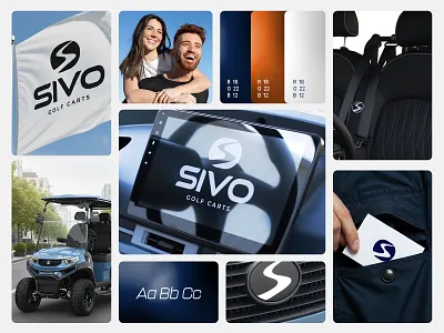 Sivo Brand Design Moodboard branding graphic design logo