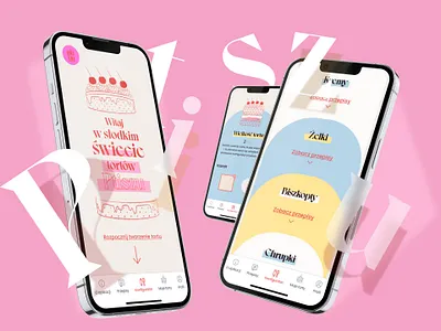 Cakes Configurator for Food Influencer | UX&UI application b2c cakes research ui ux