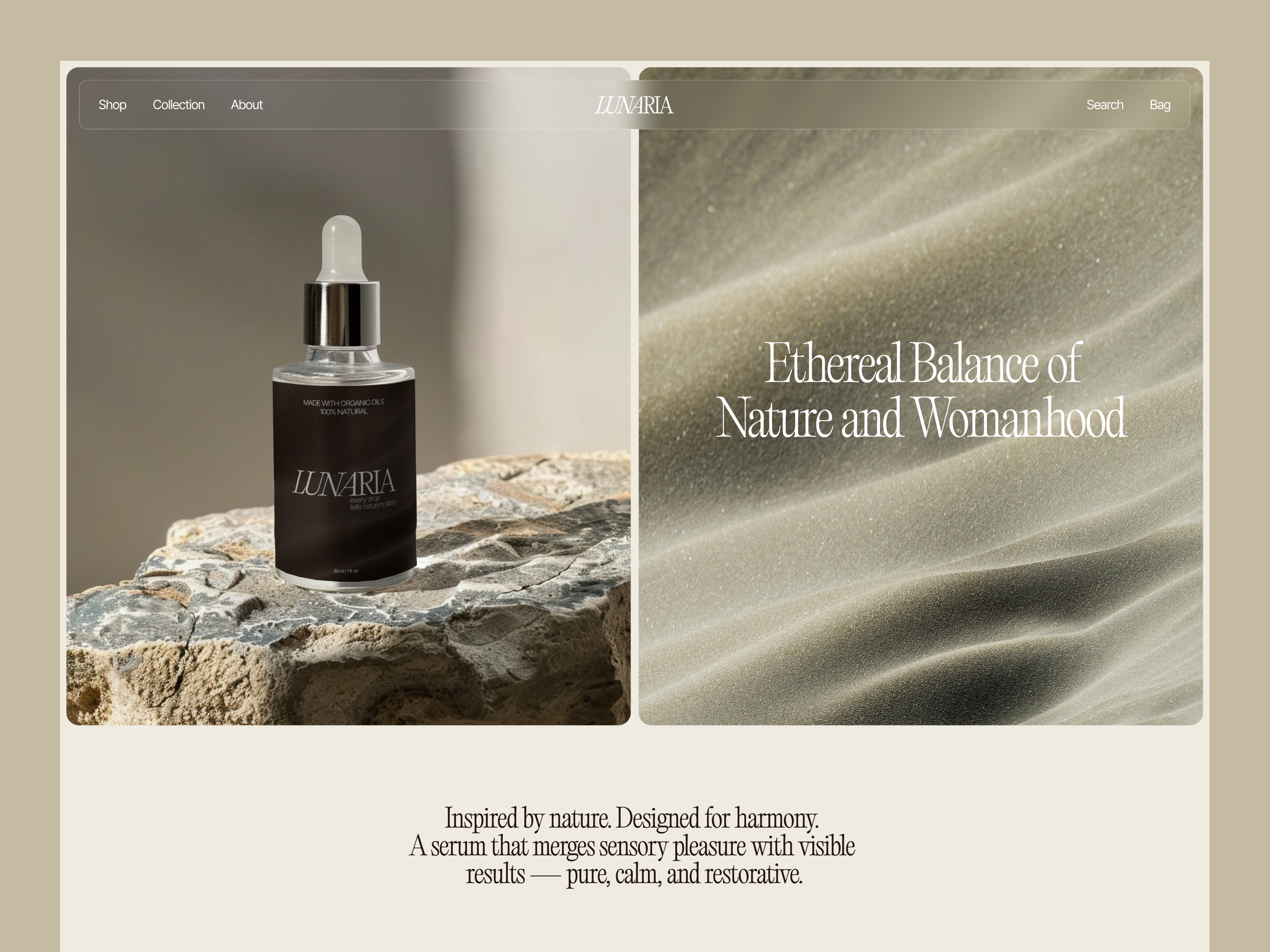 Example of Custom Webflow Development Landing Page