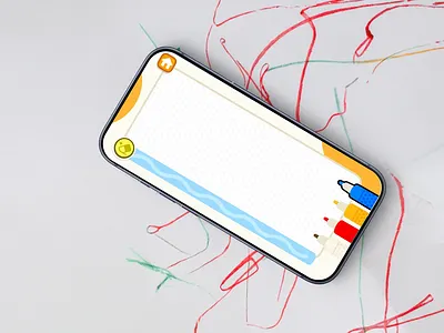 Play&Learn – Kids Game Doodle Game UI app design game kids kids app mobile game play ui ux