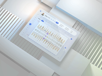 Dental Defects Types Data Visualization animation dashboard dental design digital agency graphic design health interaction interface minimal ui user interface ux web design