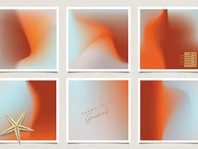 Soft Terracotta gradients abstract blue branding colorful colors design gradient background graphic design illustration logo minimalism modern soft gradient summer gradient terracotta terracotta gradient vector
