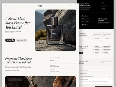 Fragrance/ Perfume Website Design beauty brands design ecommerce fashion fragrance fragrance ui fragrance website fragrant home page landing page perfume perfume brand perfume uiux perfume web design perfume website scents scents website ui design