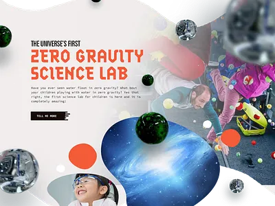 Spaced Adventure Site branding design graphic design space adventure space exploration ui visual design web web design