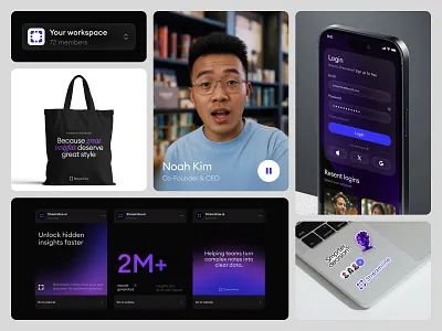 Branding for AI SaaS - Streamline ai b2b brand branding graphic design landing page logo design marketing merch product design saas software startup visual identity