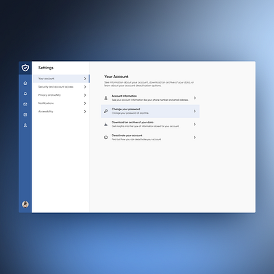 Account Settings dailyui desktop figma settings uidesign